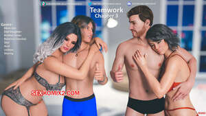 ✅️ Comic porno TEAMWORK. Parte 3. Mandologica. cómico de sexo ...