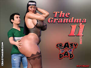 ✅️ Comic porno The GRANDMA. Parte 11. CrazyDad3D. cómico de sexo ...