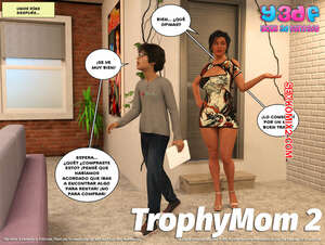 ✅️ Comic porno TROPHYMOM. Parte 2. Y3DF. cómico de sexo chico y ...